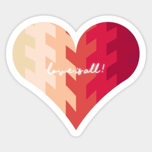 Love is All! Sticker